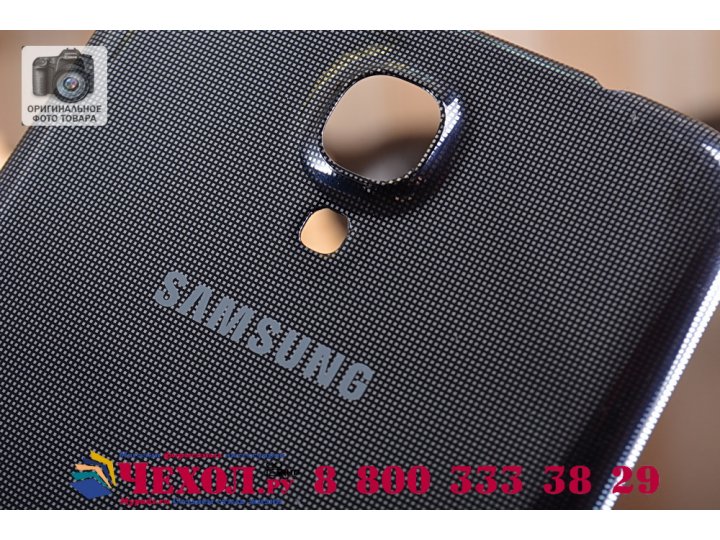 Родная оригинальная задняя крышка-панель которая шла в комплекте для Samsung Galaxy Mega 6.3 GT-i9200 черная..